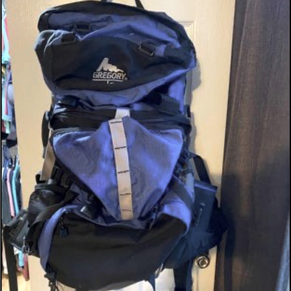 Large Vintage Gregory Hiking Backpack for the serious hiker.